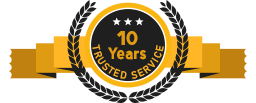 10 Years Trusted Service